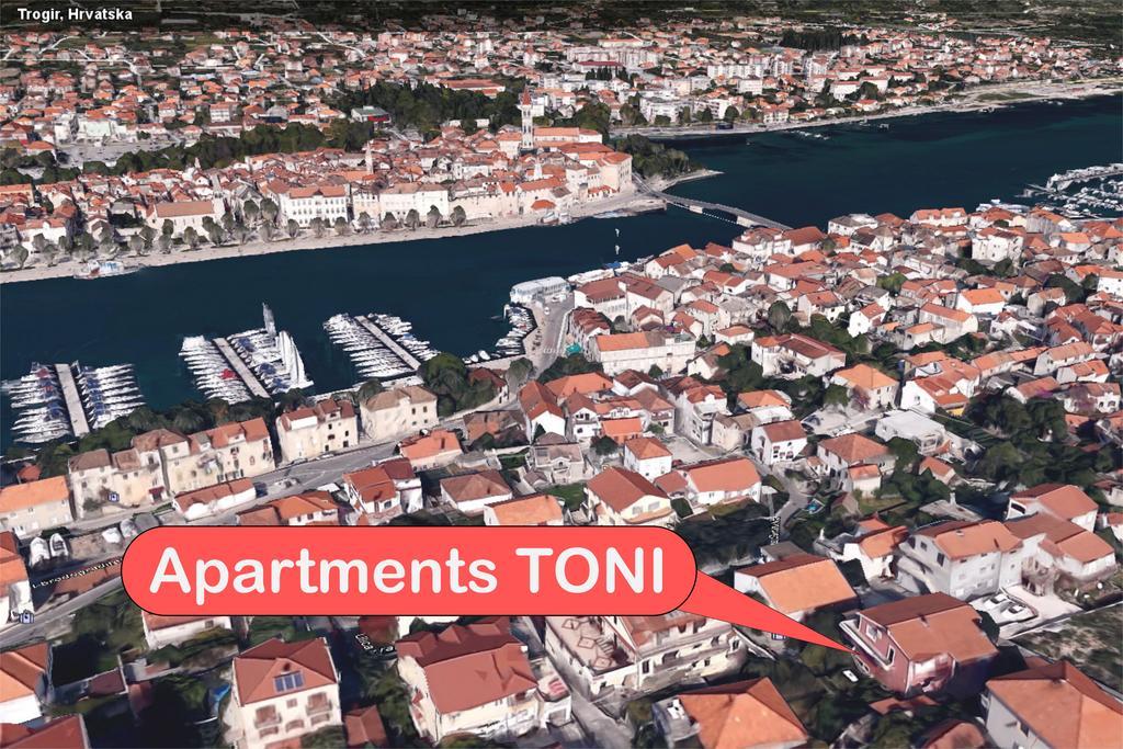 Apartments Toni Τρογκίρ Εξωτερικό φωτογραφία